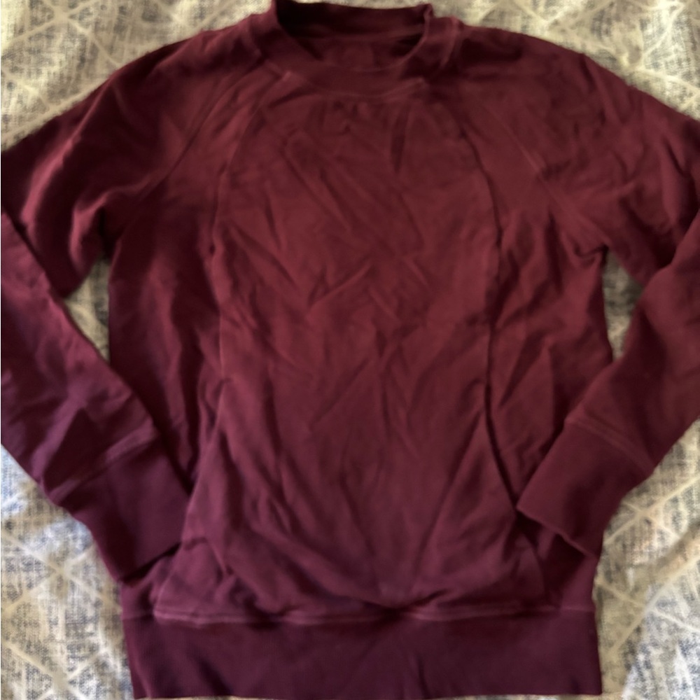 Lululemon Athletica Crew Neck Scuba Sweater